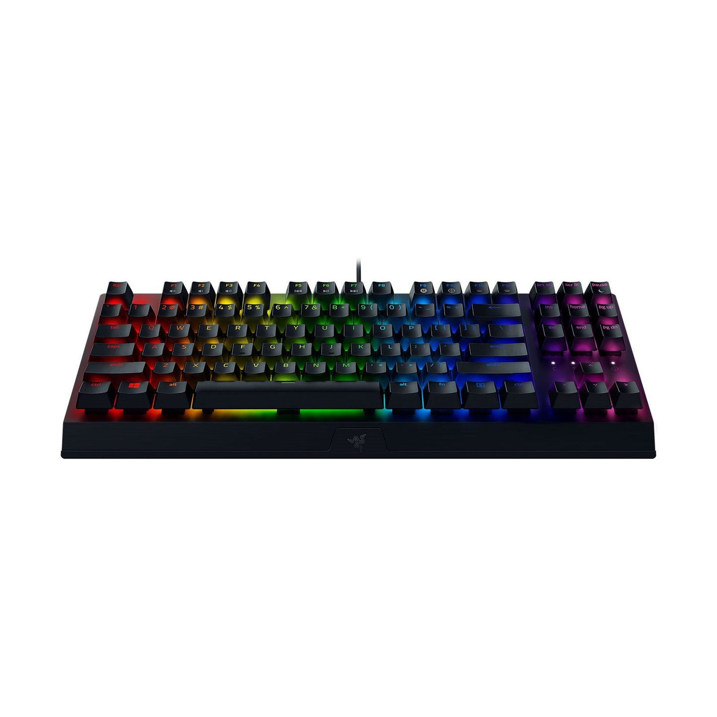 Razer Blackwidow V3 Tenkeyless Green Switch USB QWERTY UK Layout Gaming Keyboard - ONE CLICK SUPPLIES