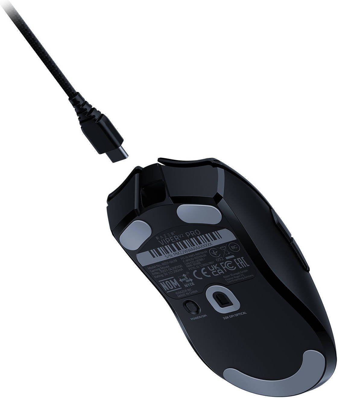 Razer Viper V2 Pro 30000 DPI Wireless Optical Gaming Mouse Black - ONE CLICK SUPPLIES