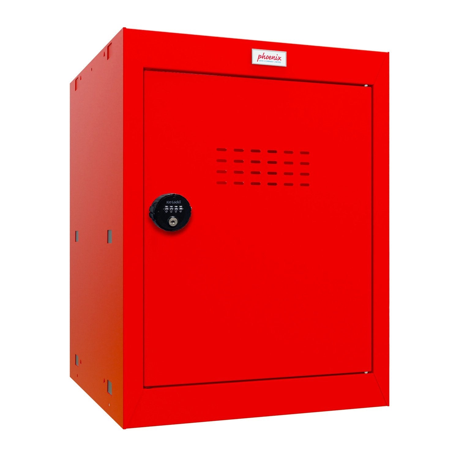 Phoenix CL Series Size 2 Cube Locker in Red with Combination Lock CL0544RRC - ONE CLICK SUPPLIES