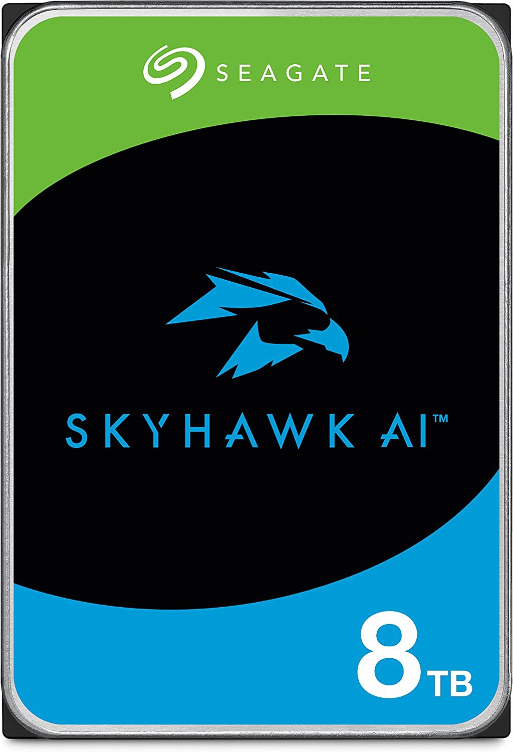 Seagate HDD Internal 8TB Skyhawk AI 7200 SATA 3.5 INCH - ONE CLICK SUPPLIES