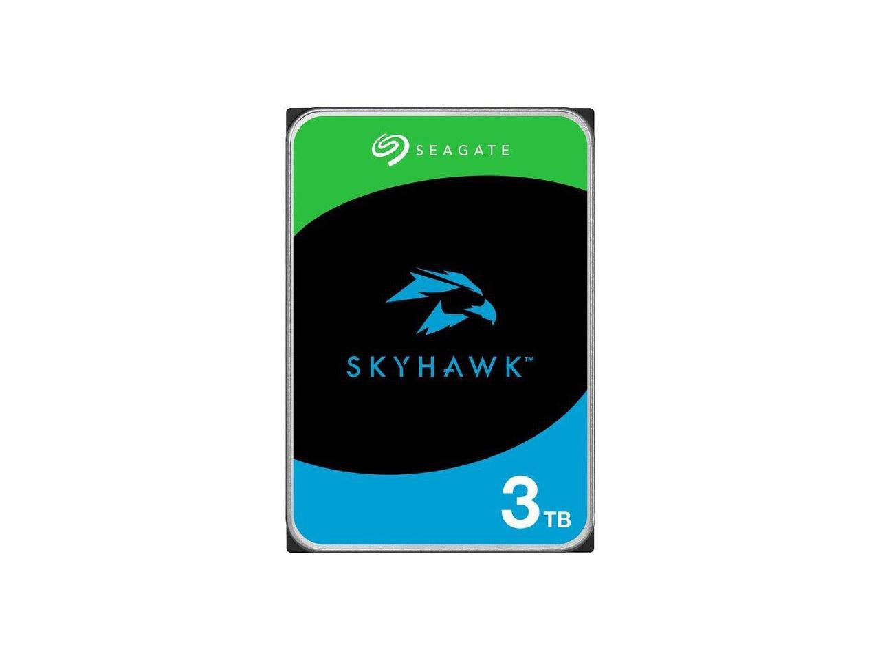 Seagate HDD Internal 3TB SkyHawk SATA 3.5 INCH - ONE CLICK SUPPLIES