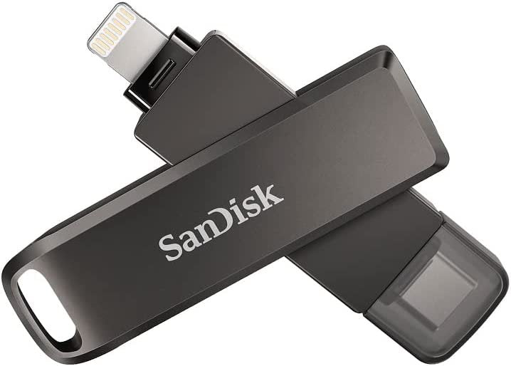 SanDisk 256GB iXpand USB-C Lightning Flash Drive - ONE CLICK SUPPLIES