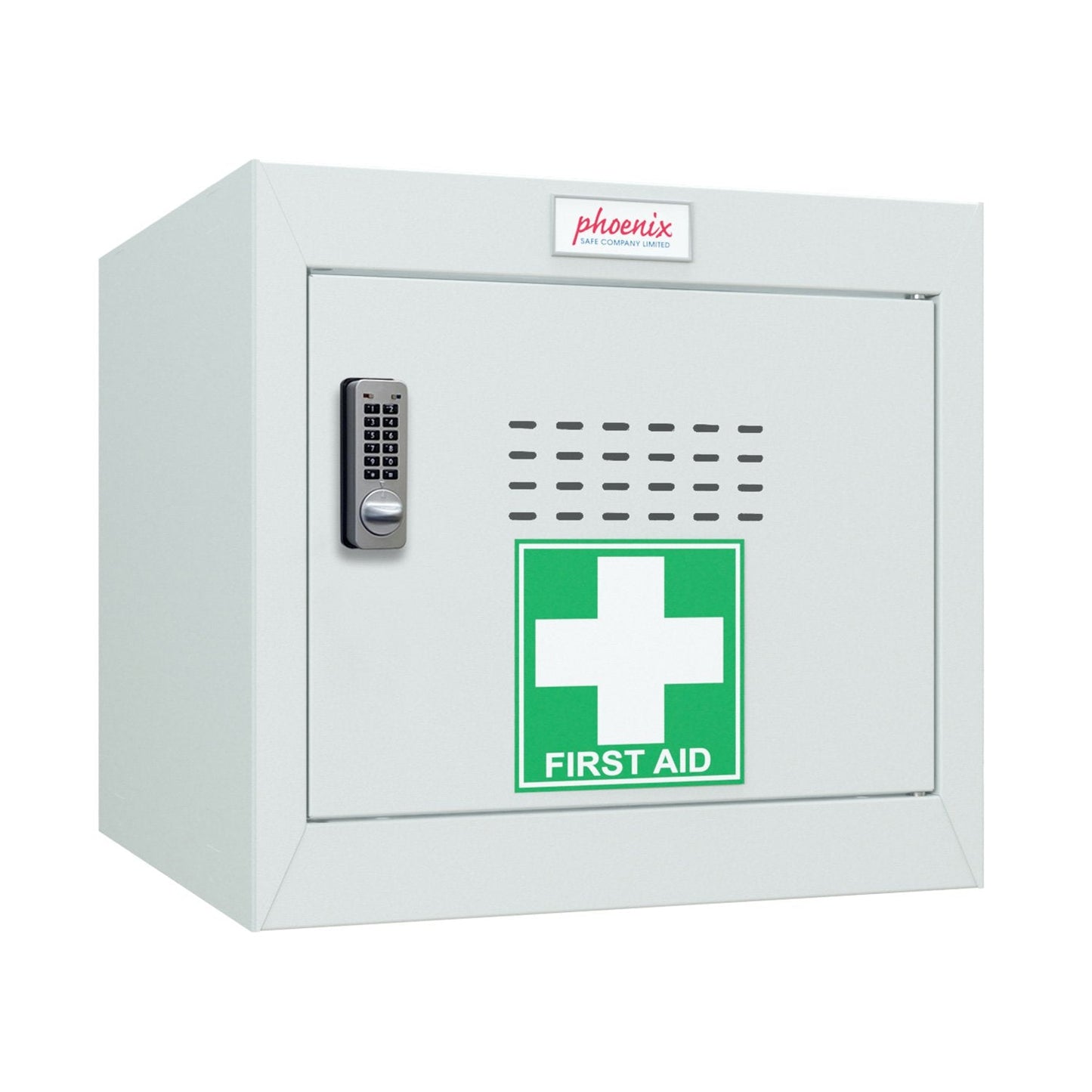 Phoenix MC Series Size 1 Cube Locker in Light Grey with Electronic Lock MC0344GGE - ONE CLICK SUPPLIES