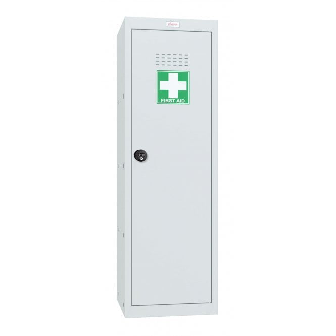 Phoenix MC Series Size 4 Cube Locker in Light Grey with Combination Lock MC1244GGC - ONE CLICK SUPPLIES