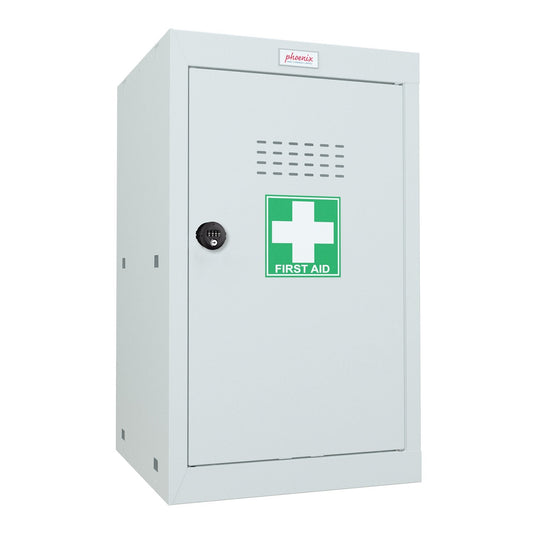 Phoenix MC Series Size 3 Cube Locker in Light Grey with Combination Lock MC0644GGC - ONE CLICK SUPPLIES