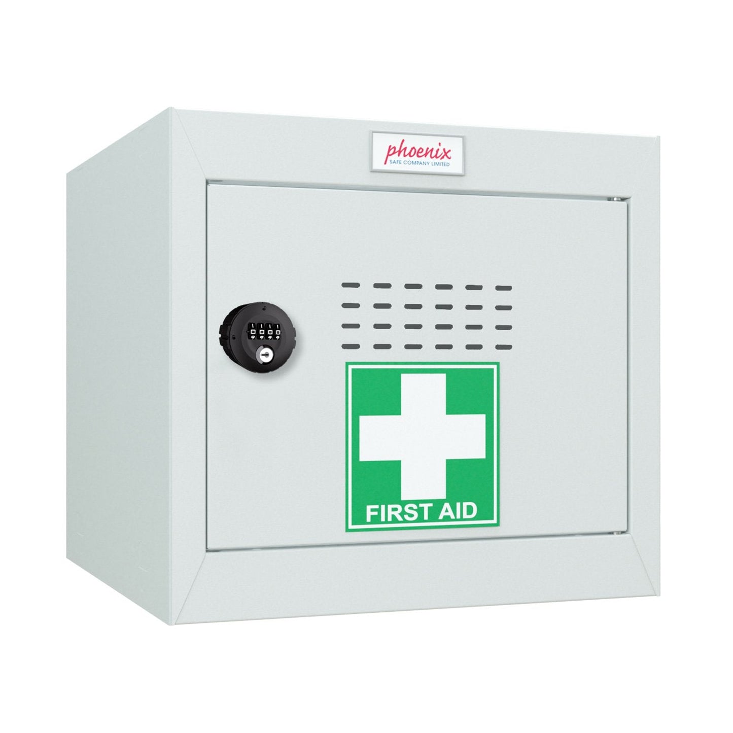 Phoenix MC Series Size 1 Cube Locker in Light Grey with Combination Lock MC0344GGC - ONE CLICK SUPPLIES