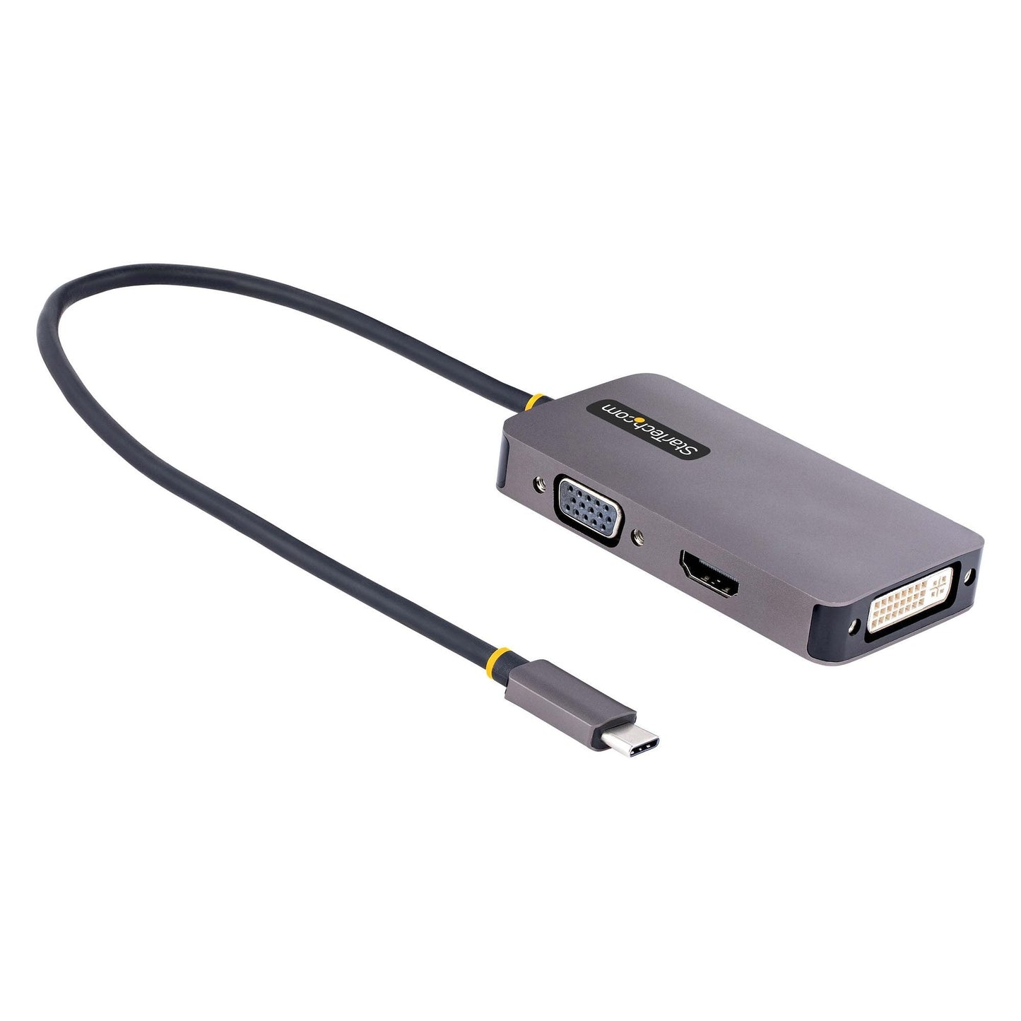 StarTech.com USB C Video Adapter HDMI VGA DVI - ONE CLICK SUPPLIES