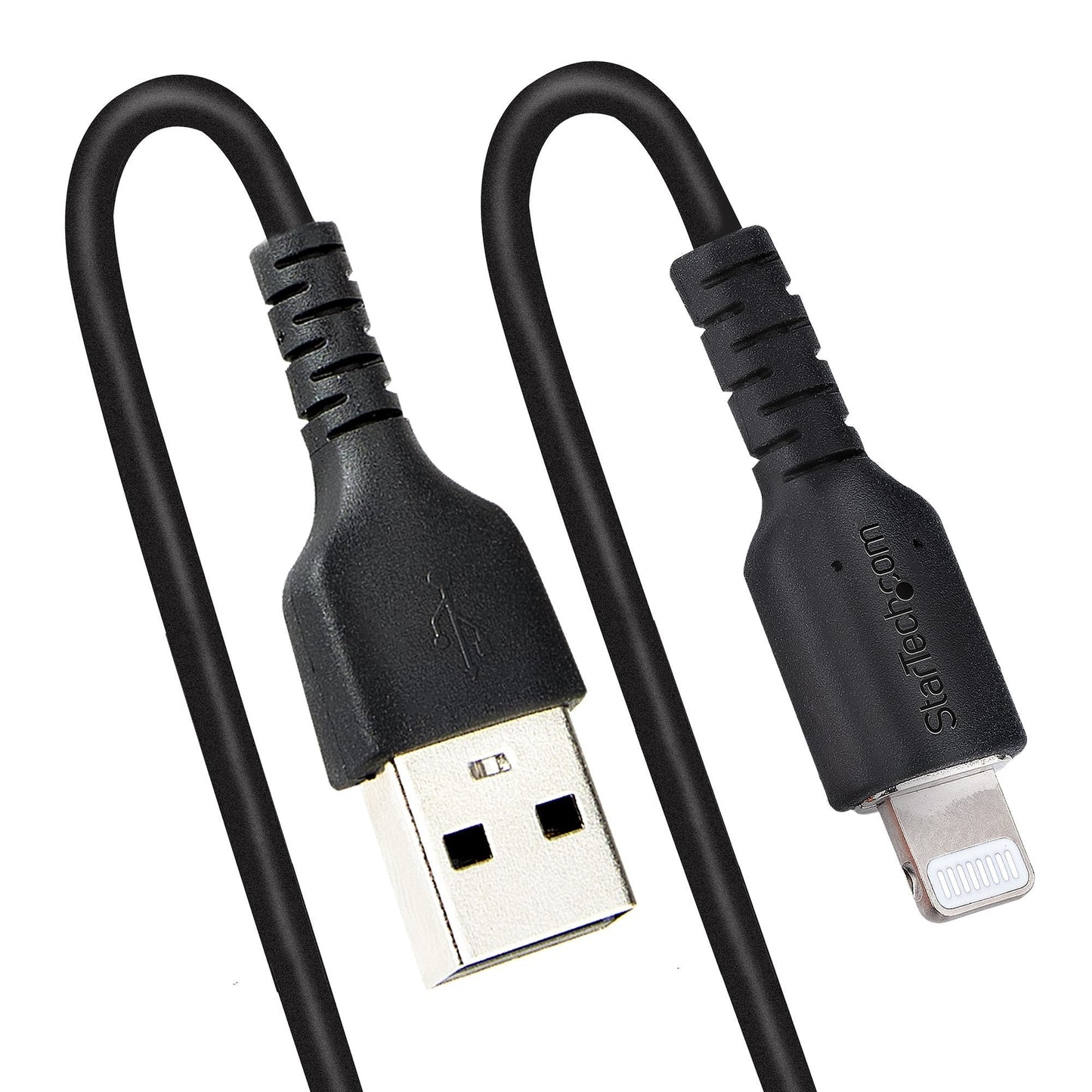 StarTech.com 50cm 20in USB To Lightning Cable Coiled - ONE CLICK SUPPLIES