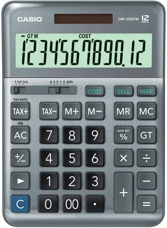 Casio MS-80F 8 Digit Desk Calculator MS-80F-WA-UP - ONE CLICK SUPPLIES