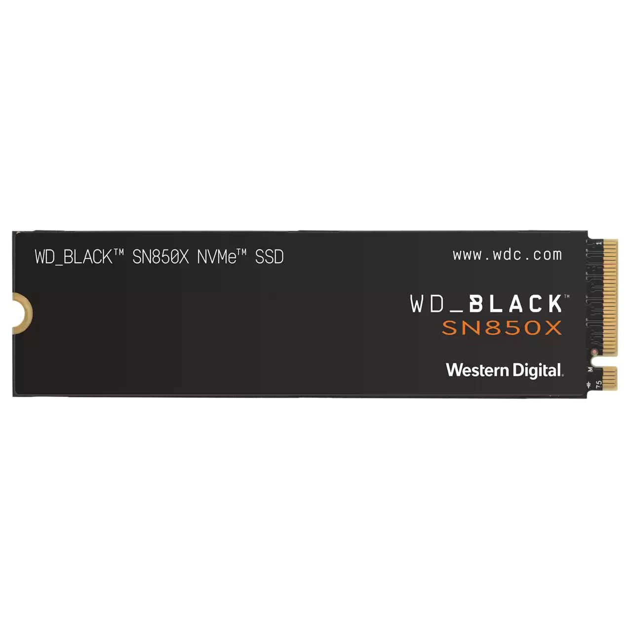 Western Digital Black SN850X 2TB M.2 PCI Express 4.0 NVMe Internal Solid State Drive - ONE CLICK SUPPLIES