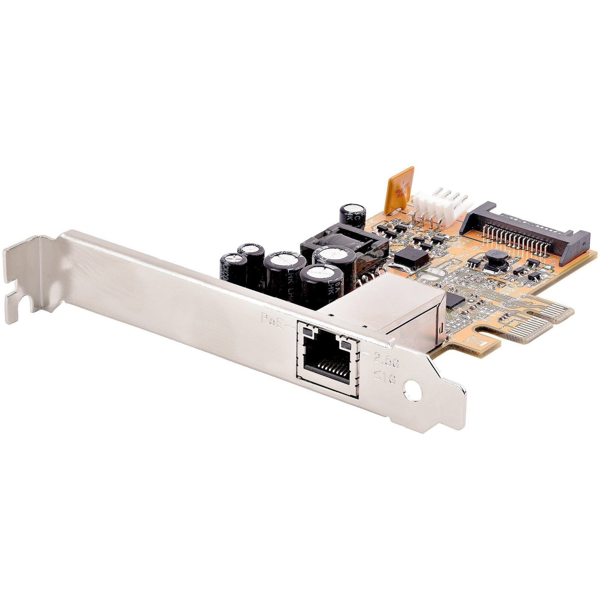 StarTech.com 1 Port 2.5Gbps PoE Network Card PCIe Ethernet Card with RJ45 - ONE CLICK SUPPLIES