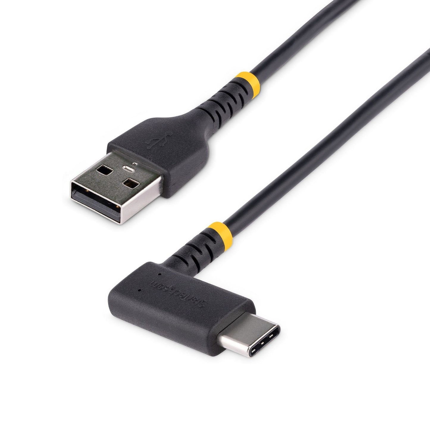 StarTech.com 2m USB A to Right Angle USB C Heavy Duty Fast Charging Cable - ONE CLICK SUPPLIES