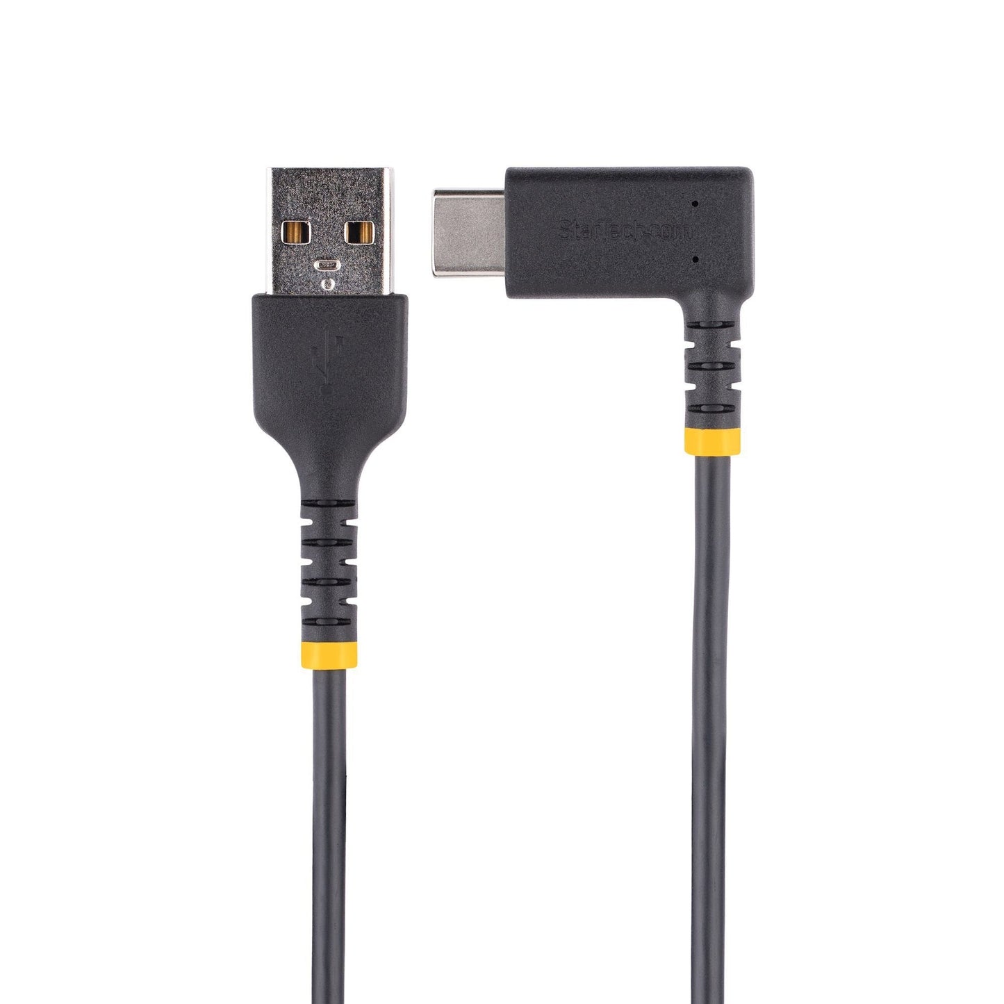 StarTech.com 1m USB A to Right Angle USB C Heavy Duty Fast Charging Cable - ONE CLICK SUPPLIES