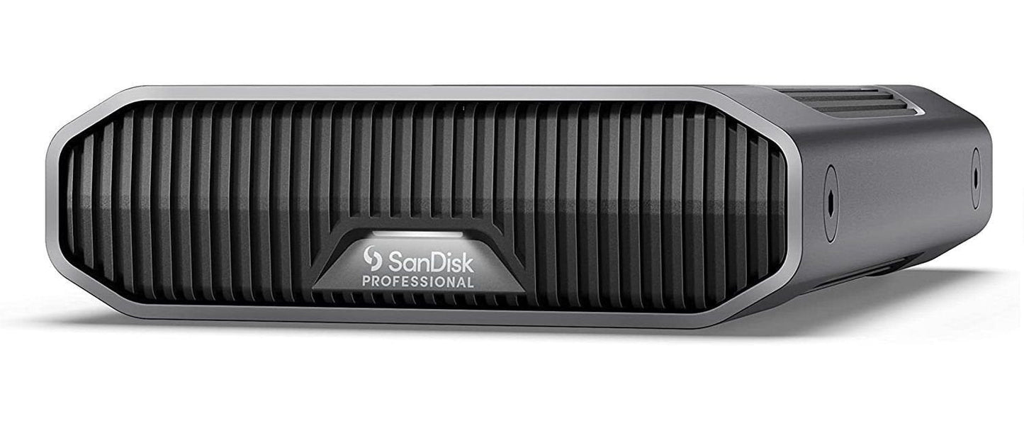 SanDisk G-DRIVE 22TB USB-C Stainless Steel External Hard Drive - ONE CLICK SUPPLIES