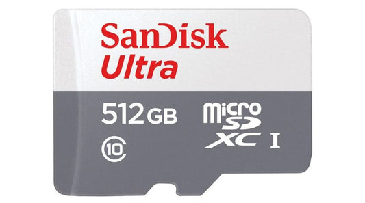 SanDisk Ultra 512GB UHS-I Class 10 MicroSDXC Memory Card and Adapter - ONE CLICK SUPPLIES