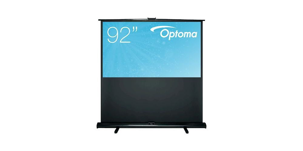 Optoma DP-9092MWL Panoview 92 Inch 16:9 Manual Pull Up Projector Screen - ONE CLICK SUPPLIES