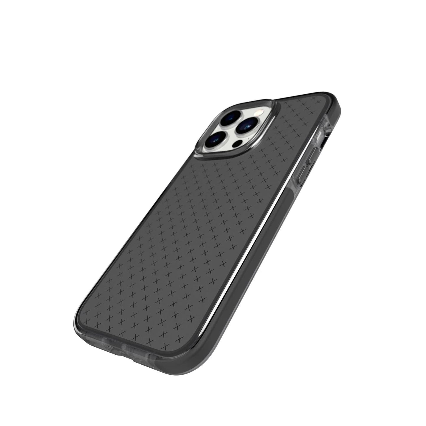 Tech 21 Evo Check Smokey Black Apple iPhone 14 Pro Max Mobile Phone Case - ONE CLICK SUPPLIES