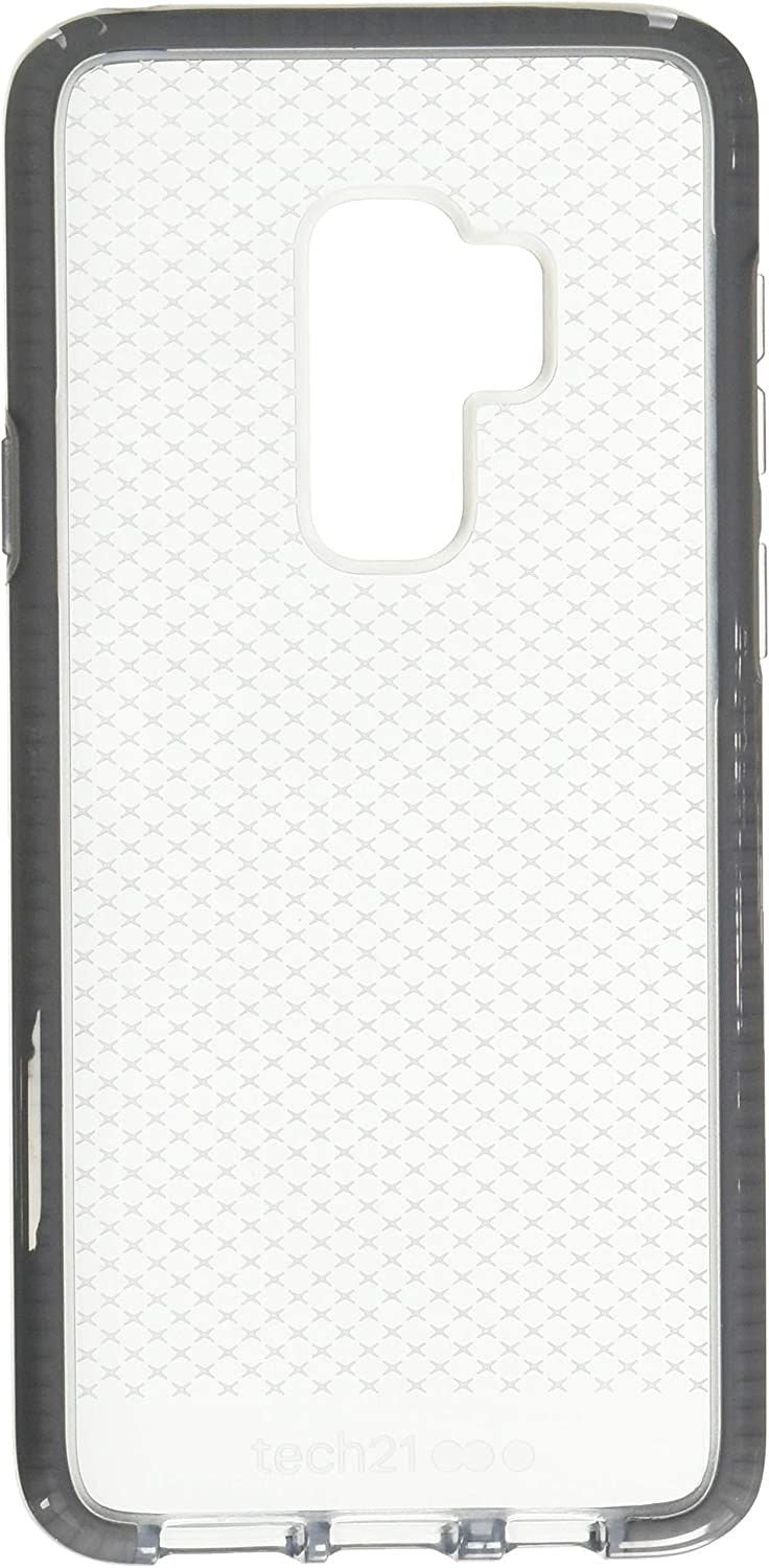 Tech 21 Evo Check Smokey Black Samsung Galaxy S9 Plus Mobile Phone Case - ONE CLICK SUPPLIES