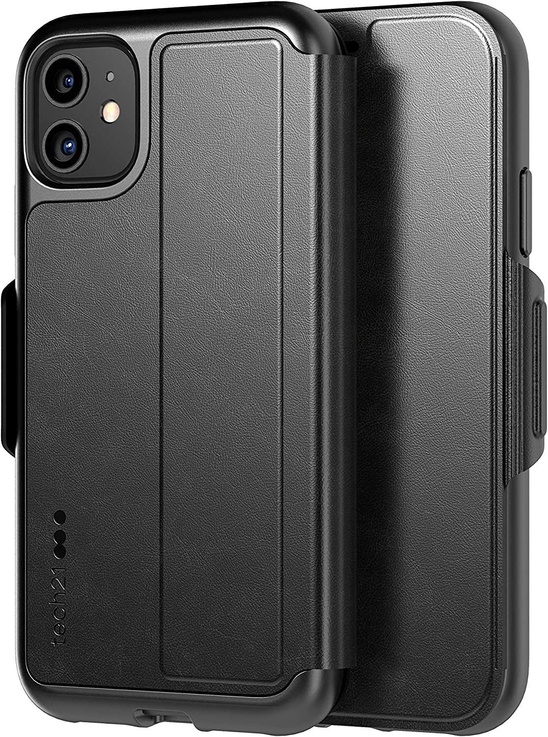 Tech 21 Evo Wallet Black Apple iPhone 11 Mobile Phone Case - ONE CLICK SUPPLIES