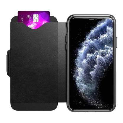 Tech 21 Evo Wallet Black Apple iPhone 11 Pro Mobile Phone Case - ONE CLICK SUPPLIES