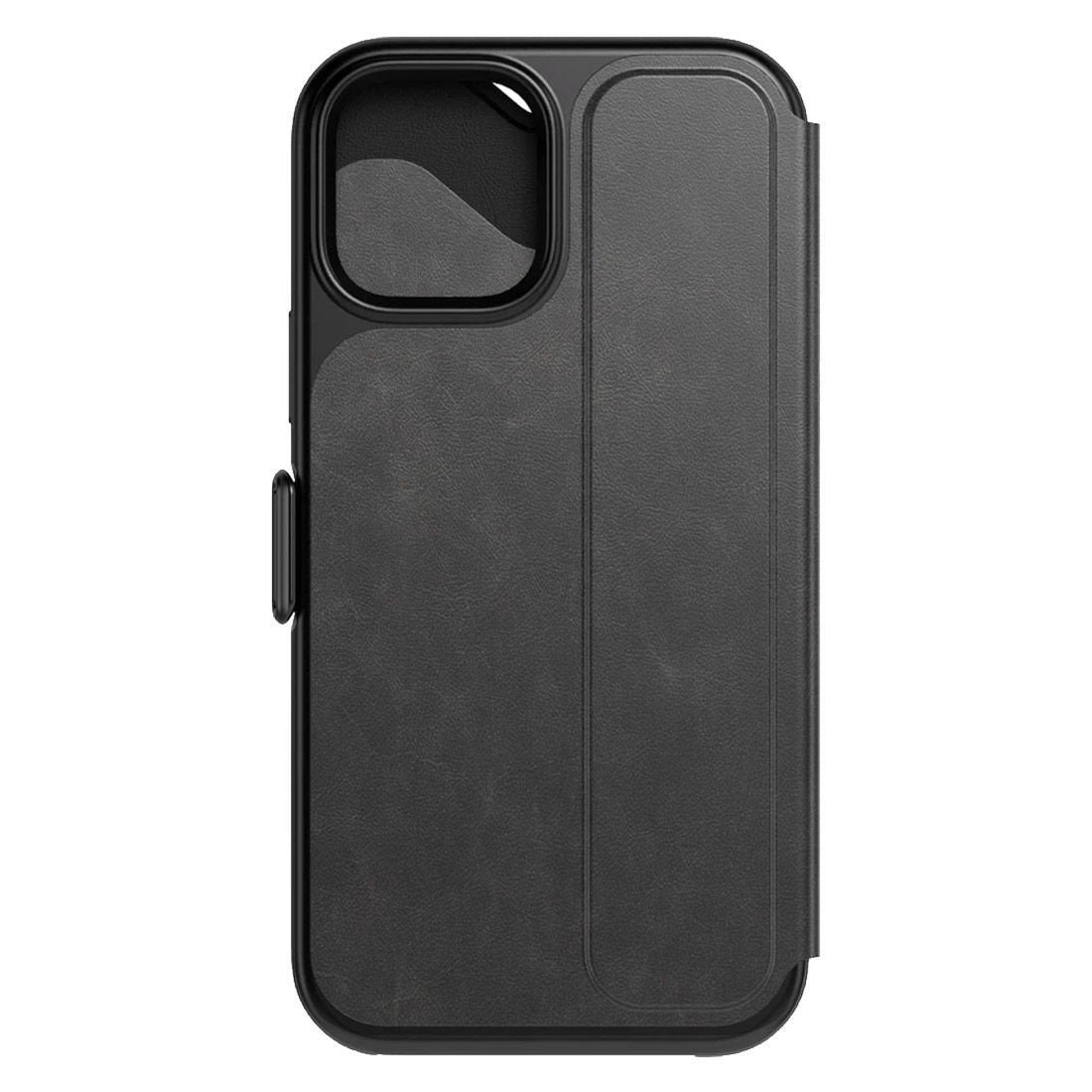 Tech 21 Evo Wallet Smokey Black Apple iPhone 12 and 12 Pro Mobile Phone Case - ONE CLICK SUPPLIES