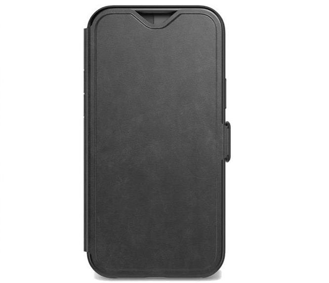 Tech 21 Evo Wallet Smokey Black Apple iPhone 12 and 12 Pro Mobile Phone Case - ONE CLICK SUPPLIES