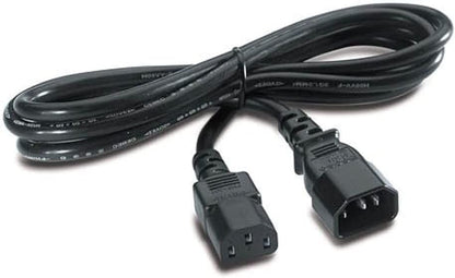 APC 2.5m C13 to C14 Power Cable Black - ONE CLICK SUPPLIES