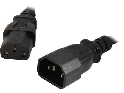 APC 2.5m C13 to C14 Power Cable Black - ONE CLICK SUPPLIES