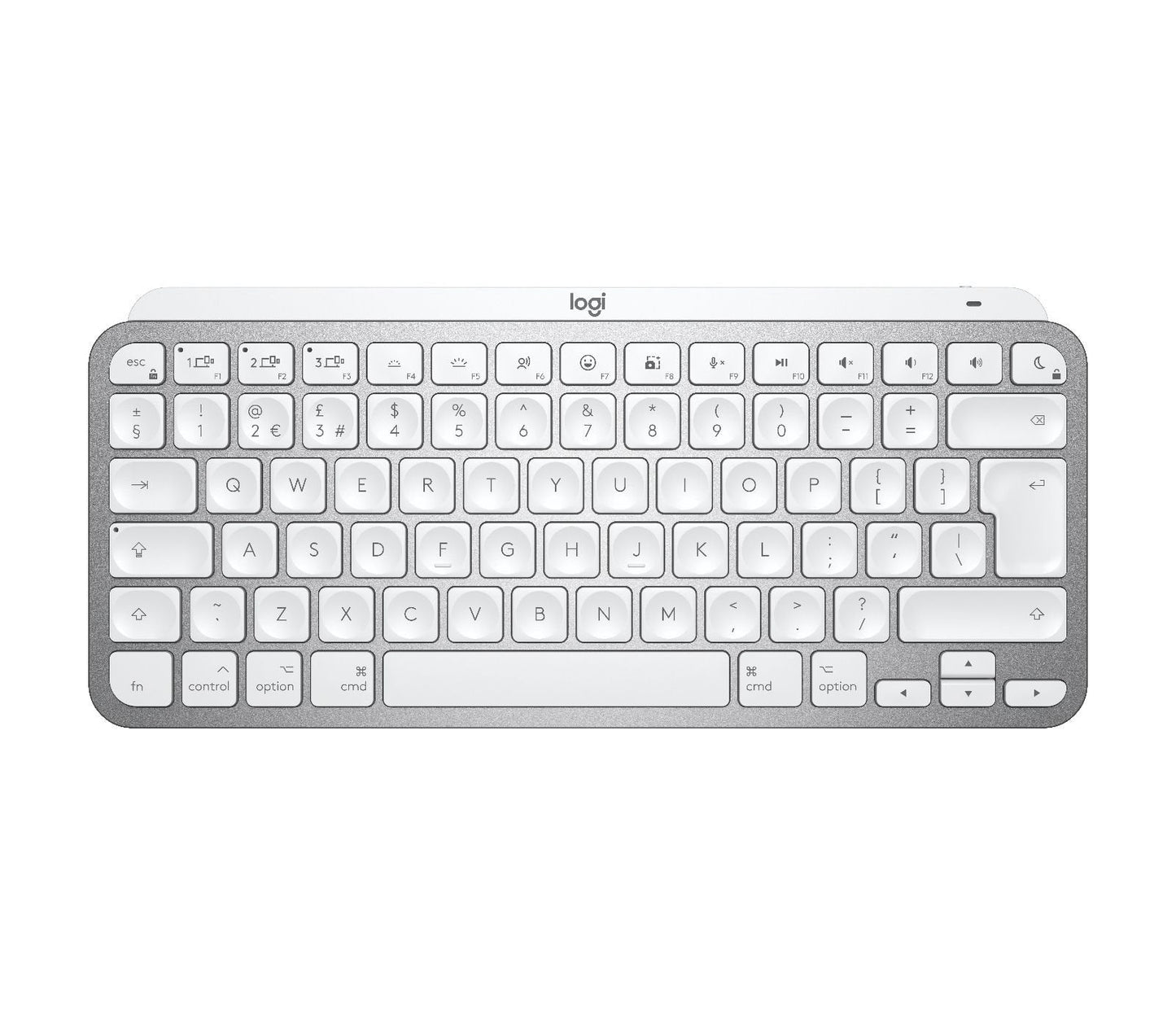 Logitech MX Keys Mini Mac RF Wireless Bluetooth QWERTY English Keyboard - ONE CLICK SUPPLIES