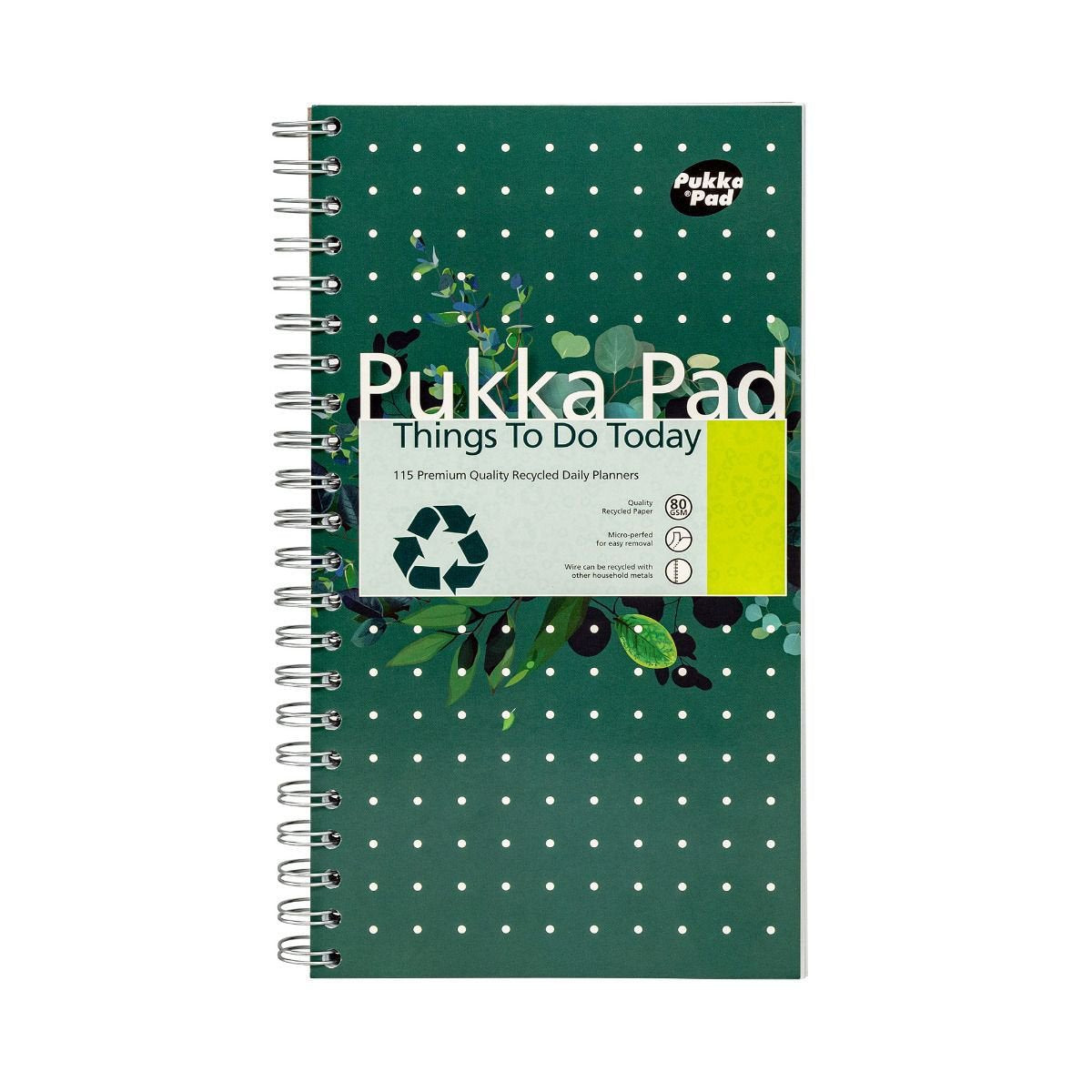 Pukka Recycled Things ToDo Today Pad 152 x 280mm 115 Sheets (Pack 3) 9766-REC - ONE CLICK SUPPLIES