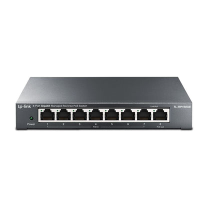 TP-Link 8-Port Gigabit Managed Reverse PoE Switch - ONE CLICK SUPPLIES