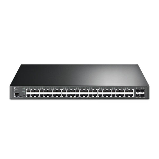 TP-Link JetStream 48-Port Gigabit and 4-Port 10GE SFP Plus L2 Managed Switch - ONE CLICK SUPPLIES