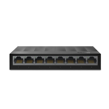 TP-Link LS1008G LiteWave 8 Port Unmanaged Gigabit Ethernet Desktop Switch - ONE CLICK SUPPLIES