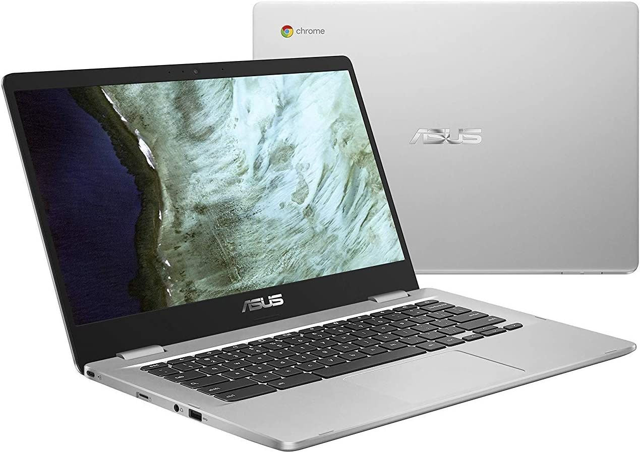 ASUS Chromebook Essential 15.6 Inch Intel Celeron N3350 8GB 64GB Chrome OS - ONE CLICK SUPPLIES