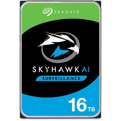 Seagate Surveillance SkyHawk AI 16TB 3.5 Inch SATA III Internal Hard Drive - ONE CLICK SUPPLIES