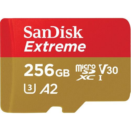 SanDisk Extreme 256GB MicroSDXC UHS-I Class 10 Memory Card - ONE CLICK SUPPLIES