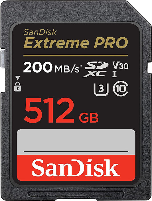 SanDisk Extreme PRO 512GB MicroSDXC UHS-I Class 10 Memory Card - ONE CLICK SUPPLIES