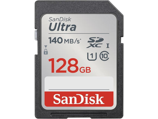 SanDisk Ultra 128GB MicroSDXC UHS-I Class 10 Memory Card - ONE CLICK SUPPLIES