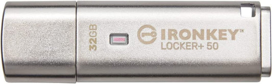 Kingston Technology IronKey Locker Plus 50 32GB USB-A Flash Drive - ONE CLICK SUPPLIES