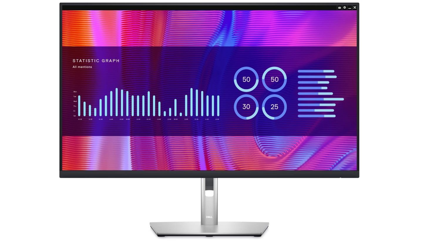 DELL P Series P3223DE 31.5 Inch Quad HD IPS Panel HDMI DisplayPort USB-C Hub LED Monitor - ONE CLICK SUPPLIES