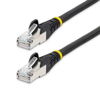 StarTech.com 7m CAT6a Snagless RJ45 Ethernet Black Cable with Strain Reliefs - ONE CLICK SUPPLIES