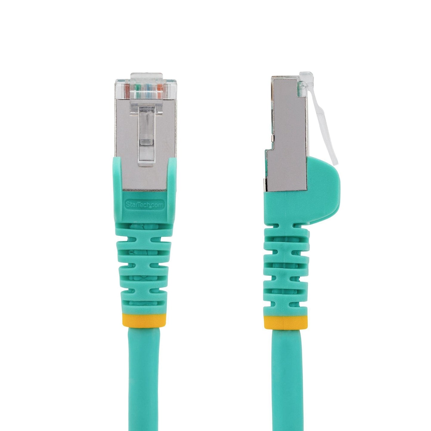 StarTech.com 7m CAT6a Snagless RJ45 Ethernet Aqua Cable with Strain Reliefs - ONE CLICK SUPPLIES