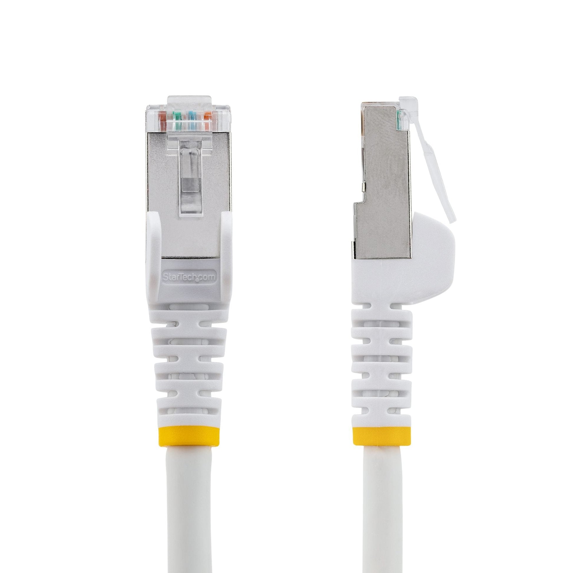 StarTech.com 3m CAT6a Snagless RJ45 Ethernet White Cable with Strain Reliefs - ONE CLICK SUPPLIES