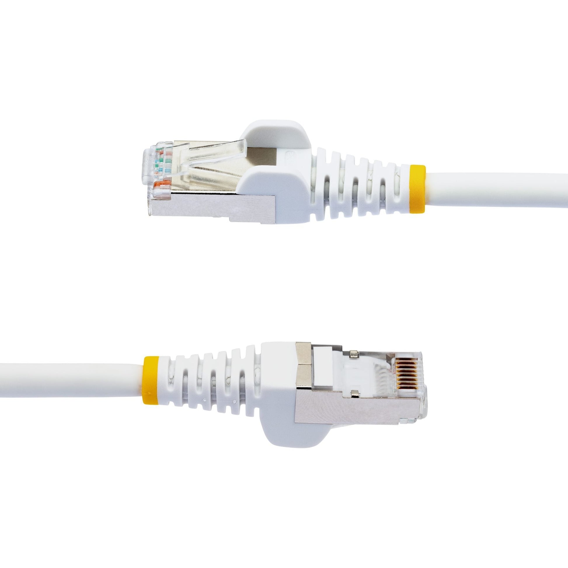 StarTech.com 3m CAT6a Snagless RJ45 Ethernet White Cable with Strain Reliefs - ONE CLICK SUPPLIES