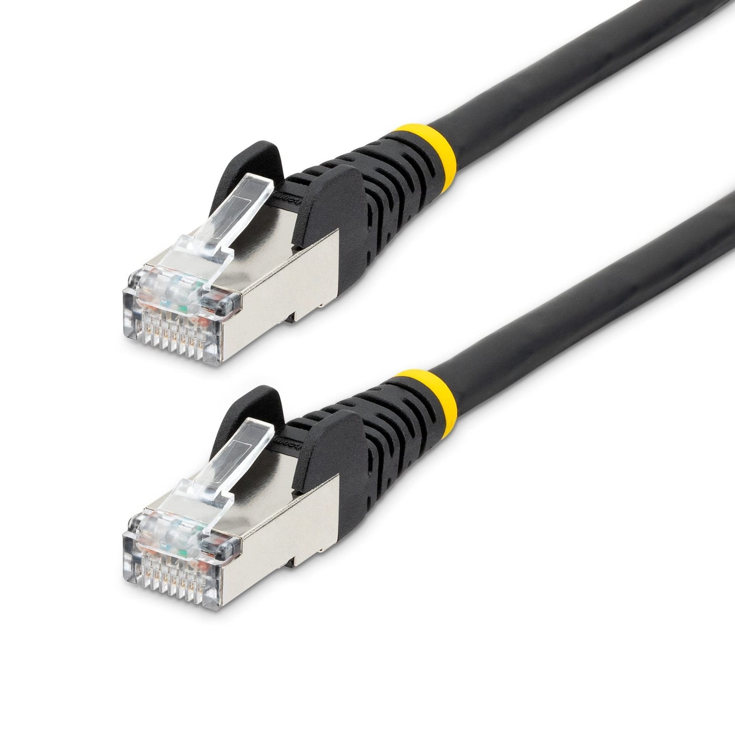 StarTech.com 2m CAT6a Snagless RJ45 Ethernet Black Cable with Strain Reliefs - ONE CLICK SUPPLIES