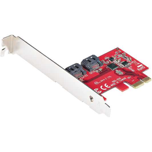 StarTech.com 2 Port 6Gbps PCIe SATA Expansion Card - ONE CLICK SUPPLIES