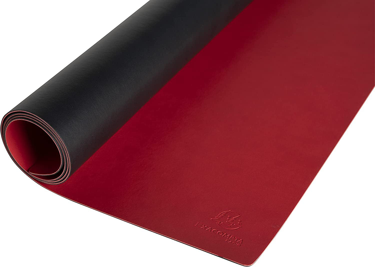 Exacompta Home Office Desk Mats 43x90cm Black/Red 29161E - ONE CLICK SUPPLIES