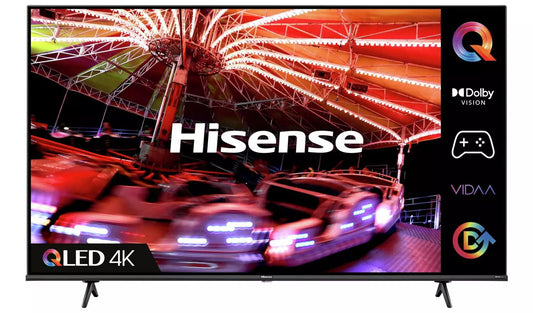 Hisense E7HQ 43in QLED 4K UHD HDMI HDR Smart TV - ONE CLICK SUPPLIES