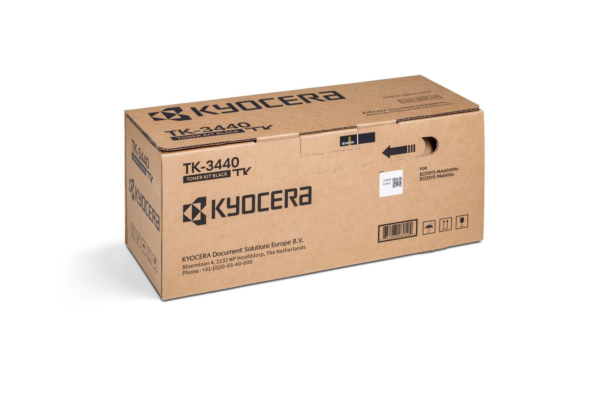 Kyocera TK3440 Black Standard Capacity Toner Cartridge 40K pages - 1T0C0T0NL0 - ONE CLICK SUPPLIES