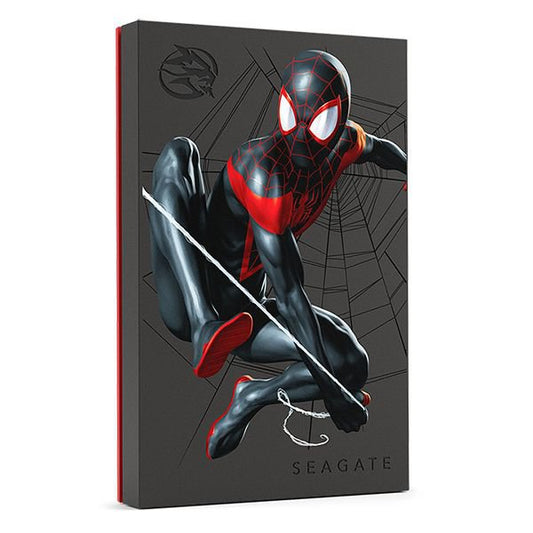 Seagate Marvel Miles Morales Special Edition 2TB USB 3.0 RGB LED External Hard Drive - ONE CLICK SUPPLIES